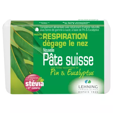 Pâte Suisse Lehning Pastilles Pin-Eucalyptus