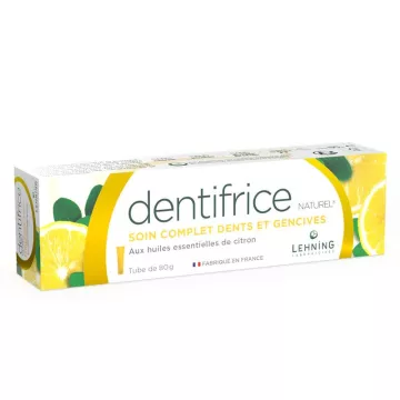 Lehning natural toothpaste compatible Homeopathy