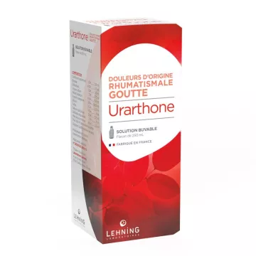 Lehning Urarthone Affections Rhumatismale Solution Buvable 250 ml