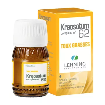 Kreosotum L62 Complejo Cough Drops 30ml Hierbas Lehning