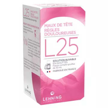 L 25 regra menopausa complexo Lehning 30ML