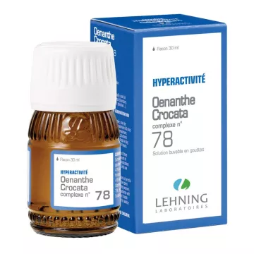 Lehning COMPLEX 78 Hyperactivity Oenanthe crocata 30ML