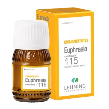Lehning Euphrasia L115 Complexe homéopathique Conjonctivites Allergiques