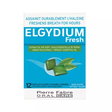 Леденцы Elgydium Fresh Pocket Неприятный запах изо рта