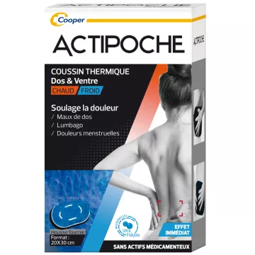 Actipoche Microbead Thermal Cushion Back & Belly