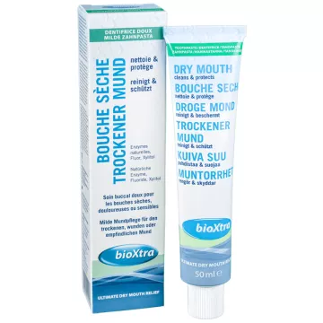 Bioxtra Dentifrice fluoré bouche sèche 50ml