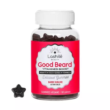 Lashilé Beauty Good Beard 60 Fruchtgummis