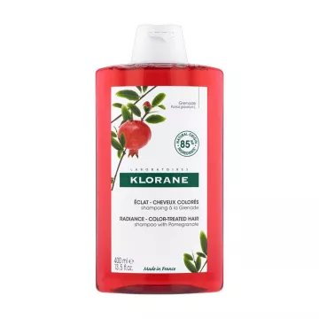 Klorane Shampooing Grenade pour Cheveux Colorés 400 ml