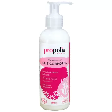 Propolia Organic Body Milk Hydrates and Nourishes 190ml