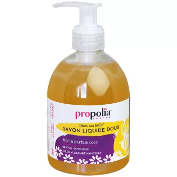 Propolia Gentle Liquid Soap Honey and Coconut Fragrance 300ml