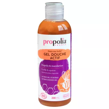 Propolia Organic Active Shower Gel Purifies and Soothes 200ml