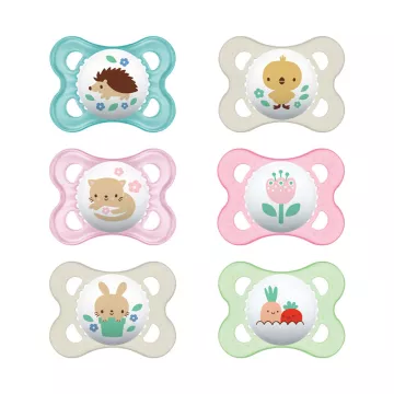 Chupete Mam Original Animals 2-6 Meses set de 2 Ref 4