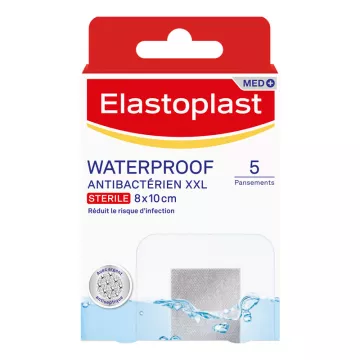 Elastoplast Waterproof XXL 5 plasters 10 x 8 cm