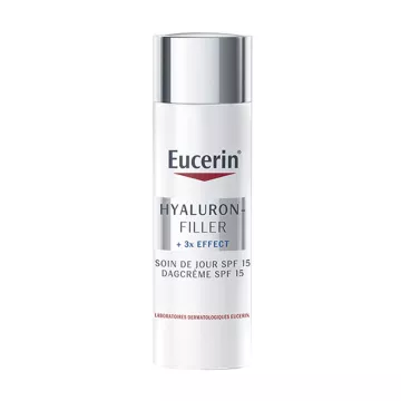Eucerin Hyaluron-Filler + 3x Дневной уход для нормальной комбинированной кожи SPF 15