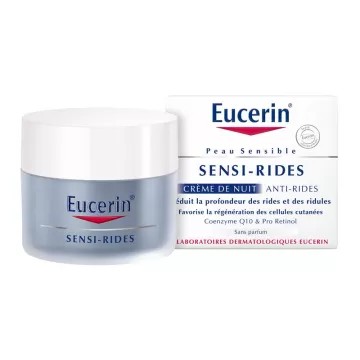 50ml Eucerin Sensi-Arrugas Cuidado Antiarrugas Noche