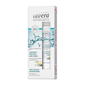 Lavera Basis Sensitiv Anti-Wrinkle Eye Contour Cream 15ml