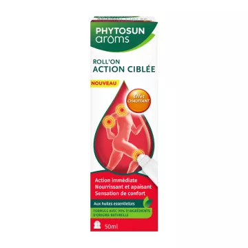 Phytosun'aroms Roll on Action mirato per articolazioni e muscoli 50 ml