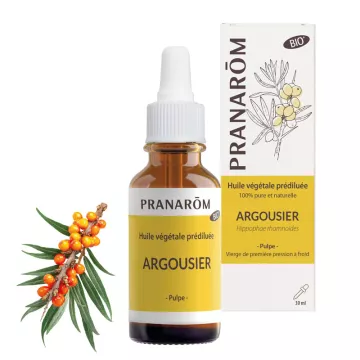 Pranarom óleo vegetal pré-diluído Organic Sea Buckthorn 30ml