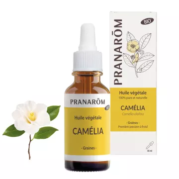 Pranarom plantaardige olie Camelia Biologisch 30ml Pipetflesje