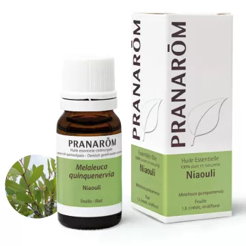 Pranarom Niaouli 10ml Óleo Essencial cineol ct