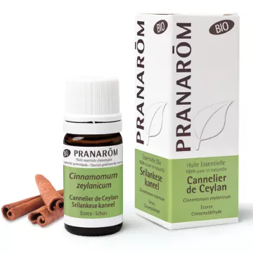 Óleo Essencial Orgânico de Canela do Ceilão Pranarom 5 ml