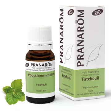 Aceite esencial ecológico Pachuli Pogostemon cablin PRANAROM 10ml