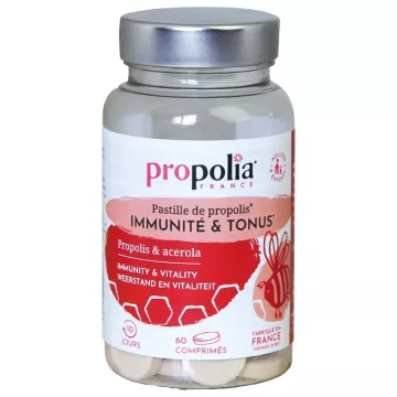 Propolia Immunité et Tonus Propolis & Acérola 60 comprimés
