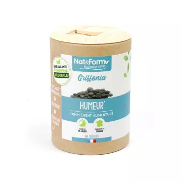 Nat & Form Griffonia 15 % 60 Gélules Eco 