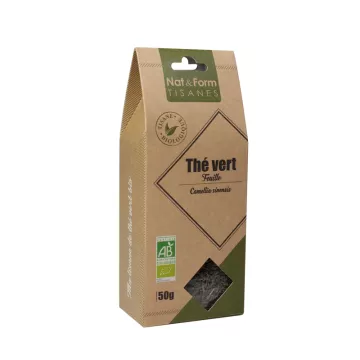 Nat & Form Biologische Groene Thee Kruidenthee 50 G