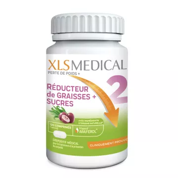 Xls Medical Fat + Sugar Reducer 120 Tablets