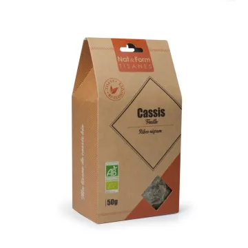 Nat & Form Kräutertee Schwarze Johannisbeere Bio 50 G