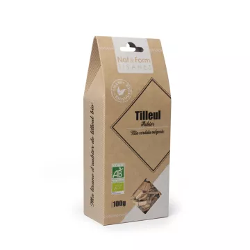 Nat & Form Eco Rce Té de Hierbas de Albura de Tilo Blanco Orgánico 100 G