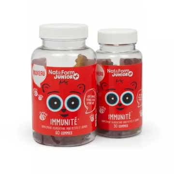 Nat & Form Juniorours+ Immuniteit gummies Beren