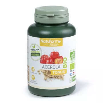 Nat & Form Acerola Bio 200 Gélules Végétales