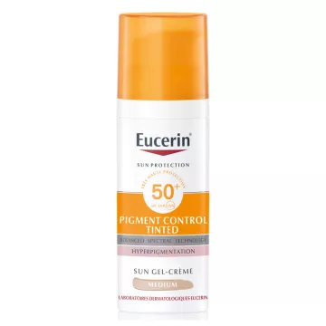 Eucerin Sun Pigment Control Gel Crema con Color SPF50+ en farmacias