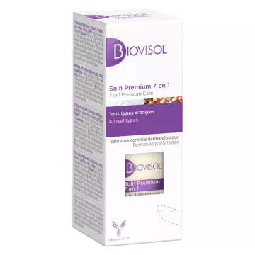 Biovisol NAILS Nagellak premium huidverzorging 7 in 1 10 ml