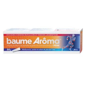 BAUME AROMA Crème antalgique Tendinite ligament Tube 50G