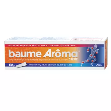 Aroma Bálsamo Crema Analgésica Tendinitis Ligamentos Tubo 50 g