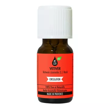 LCA Vetiver aceite esencial orgánico