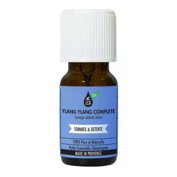 óleo essencial LCA de ylang ylang completa