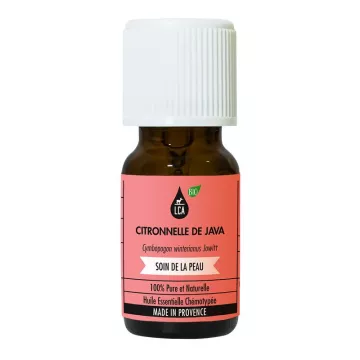 óleo essencial LCA de Java de citronela