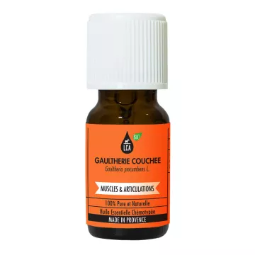 LCA organic essential oil Gaulthérie lying down, Wintergreen