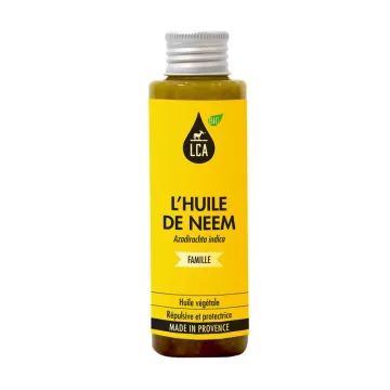 LCA Neem vegetable oil 100ml bottle