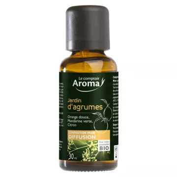 Le Comptoir Aroma Zusammensetzung für Zerstäuber Zitrusgarten Bio 30 ml