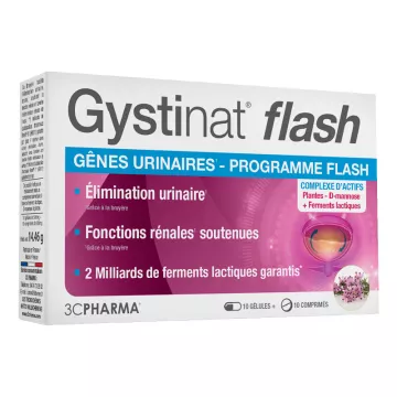 3C Pharma Gystinat Flash 10 tabletten + 10 capsules