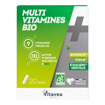 Vitavea Biologische Multi Vitaminen 20 Capsules