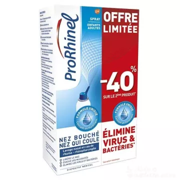 ProRhinel Spray Nasal Enfant Adulte 2x100 ml