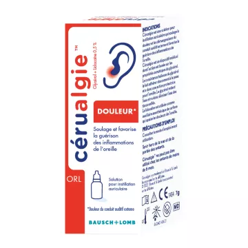 CeruAlgie Ear Pain Drops Bausch & Lombar