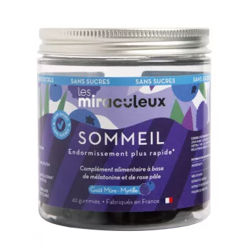 Les Miraculeux Sommeil Sans Sucre 42 Gummies