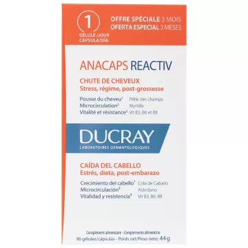 Anacaps Reactiv 30 Capsules DUCRAY